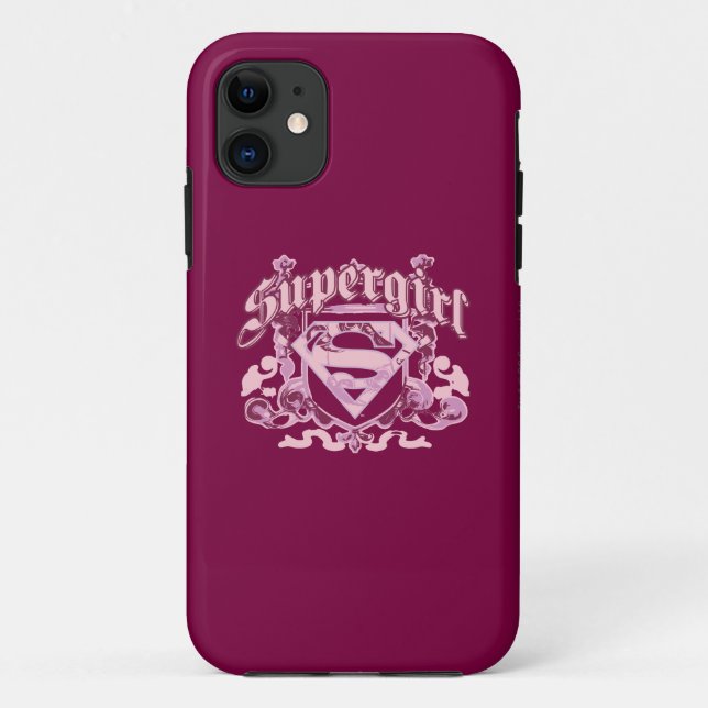 Coques Case-Mate iPhone Design de crête Supergirl (Dos)