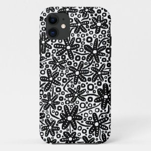 Case-Mate iPhone Case Design de fleurs - Noir sur Blanc.pdf