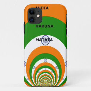Coques Pour iPhone Design des couleurs du drapeau national indien. Ha