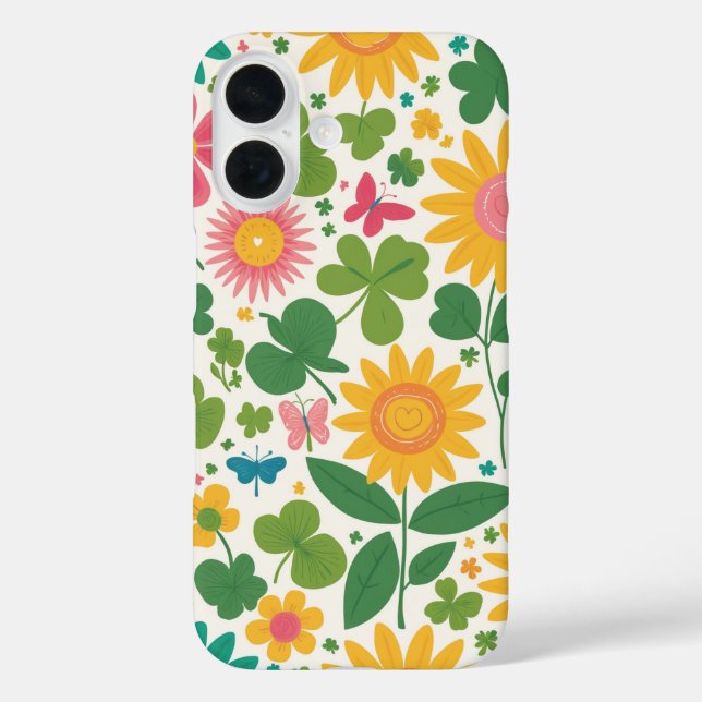 Coques Case-Mate iPhone Design des fleurs (Verso)