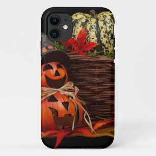 Coque iPhone 11 Design d'Halloween sombre