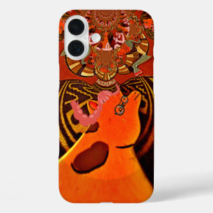 Coque Pour iPhone 16 Plus Design d'image de Just Funny Giraffe
