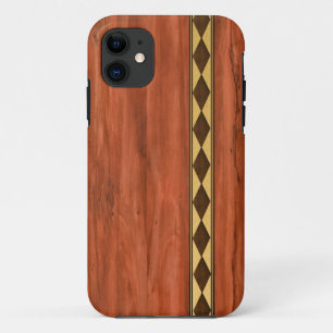 Coque Case-Mate Pour iPhone Design en bois incrusté
