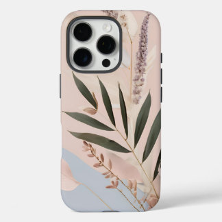 Coque iPhone 16 Pro 🌸 "Design esthétique des fleurs" 🌿