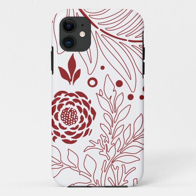 Coques Case-Mate iPhone Design floral 28 (Dos)