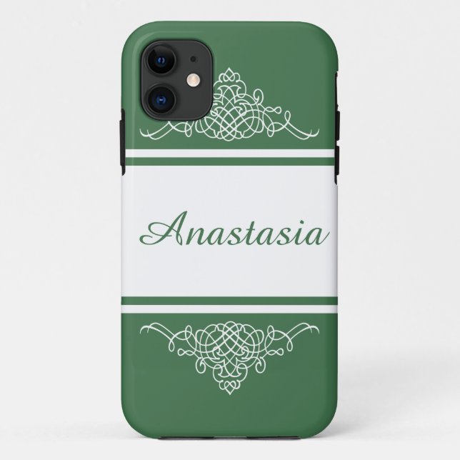 Coques Case-Mate iPhone Design floral élégant (Dos)