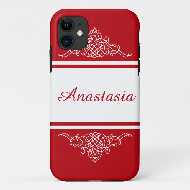 Coques Case-Mate iPhone Design floral élégant (Dos)