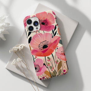 Coque Case-Mate iPhone Design floral mignon et élégant Fleur rose