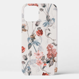 Case-Mate iPhone Case design floral transparent avec fleur fond clair