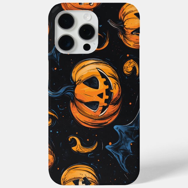 Coques Case-Mate iPhone Design fun citrouilles Halloween 🎃 ambiance festi (Verso)
