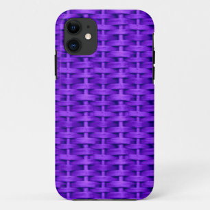 Etui iPhone Case-Mate Design graphique en osier violet