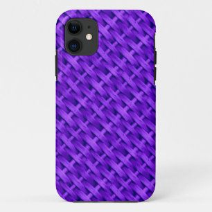 Coque Case-Mate Pour iPhone Design graphique en osier violet