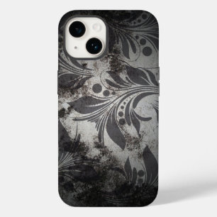 Coque Case-Mate iPhone Design Grunge noir et argent