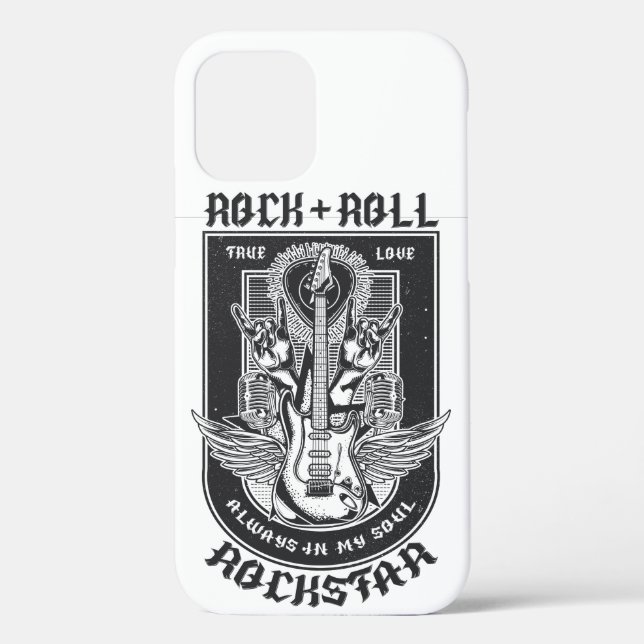 Coques Case-Mate iPhone Design Guitar Rock (Verso)