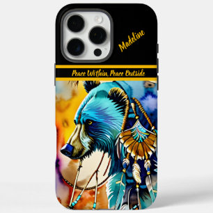 Coque iPhone 16 Pro Max Design indigène : Ambiance artistique
