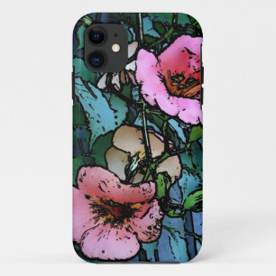 Coque Case-Mate iPhone design joli rose fleurs style abstrait