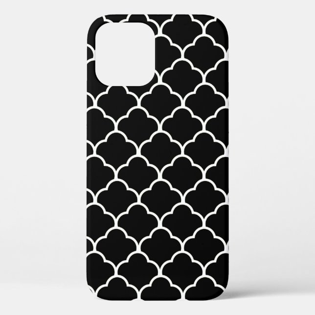 Coques Case-Mate iPhone Design marocain noir @ Emporiomoffa (Verso)