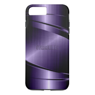 Coque Case-Mate Pour iPhone Design métallique brillant violet