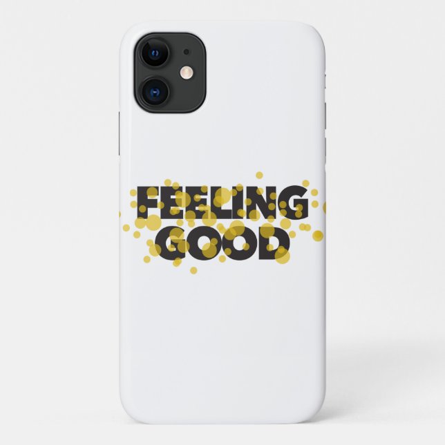 Coques Case-Mate iPhone Design moderne, ludique, gai du Feeling Good (Dos)