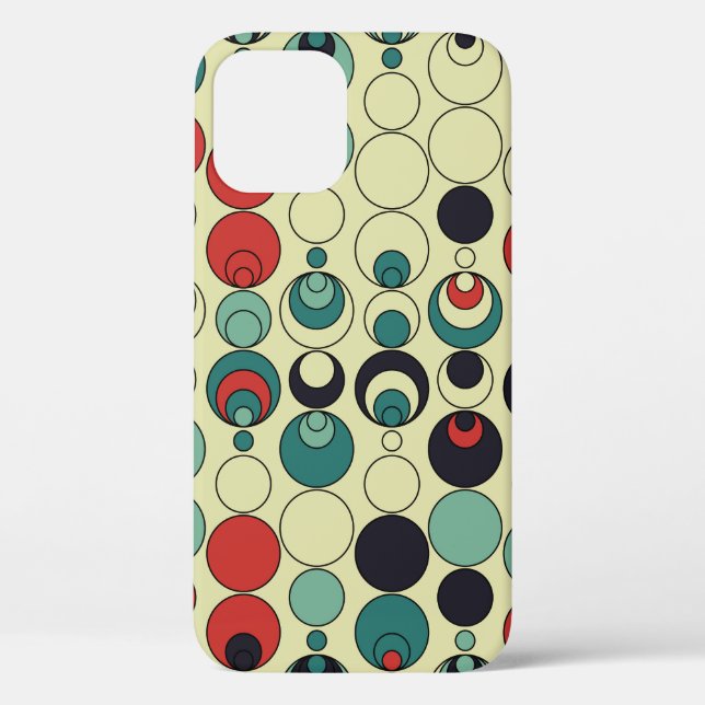 Coques Case-Mate iPhone Design motif Abstrait géométrique et transparent. (Verso)
