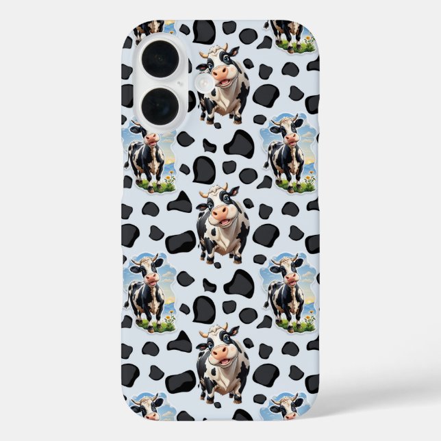 Coques Case-Mate iPhone Design Motif animal de vache (Verso)
