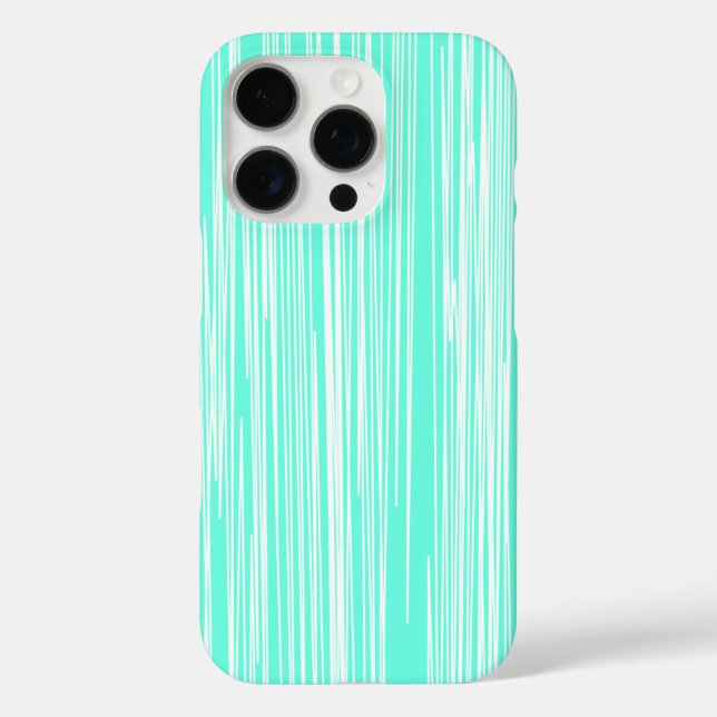 Coques Case-Mate iPhone Design Motif artistique en Mint (Verso)