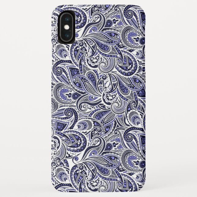 Coques Case-Mate iPhone Design motif bleu pâle (Dos)