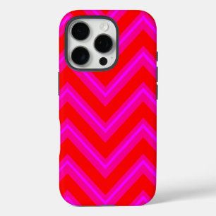 Coque iPhone 16 Pro Design Motif Chevron