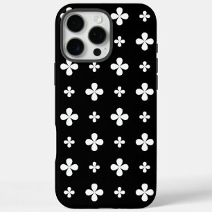 Coque iPhone 16 Pro Max Design motif en noir et blanc