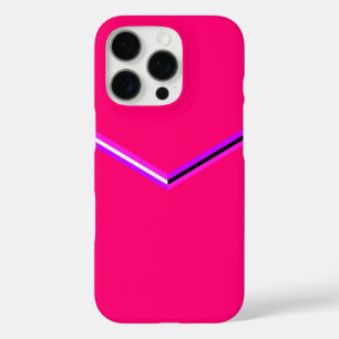 Coque iPhone 16 Pro Design Motif moderne Chevron