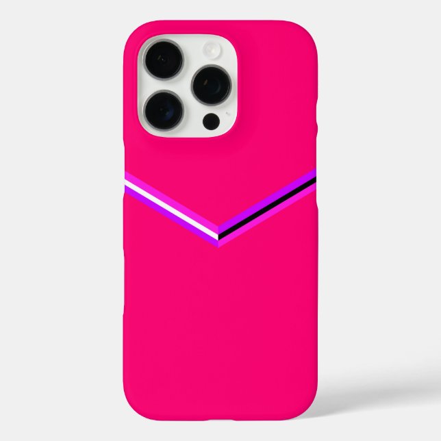 Coques Case-Mate iPhone Design Motif moderne Chevron (Verso)