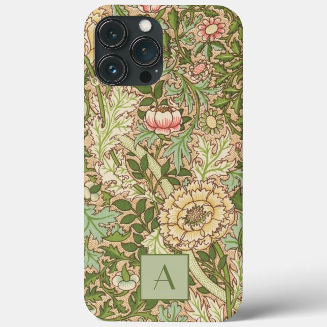 Coques Case-Mate iPhone Design personnalisé William Morris Motif (Verso)