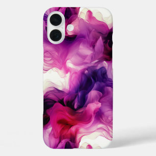 Coque Pour iPhone 16 Plus Design rose Artsy