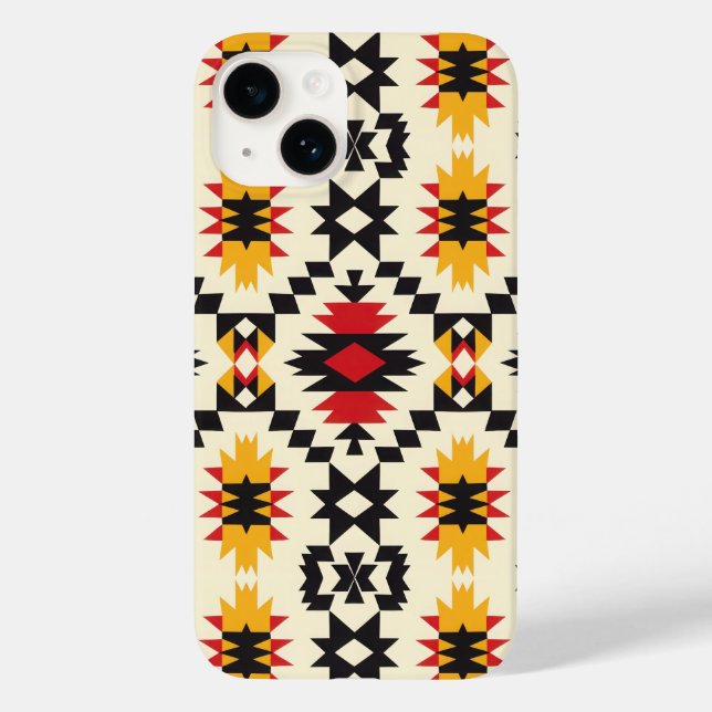 Coques Case-Mate iPhone Design tribal Aztec (Verso)