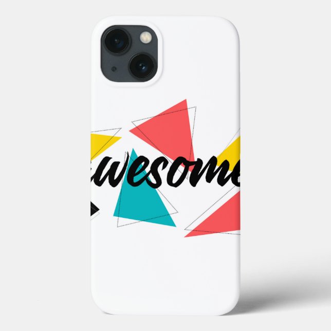 Coques Case-Mate iPhone Design urbain moderne, gai et tendance de "Awesome (Verso)