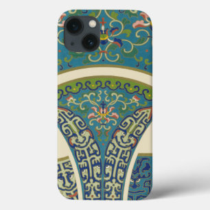 Coque Case-Mate iPhone Designs orientaux bleus avec facettes souriantes