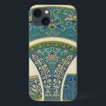 iPhone 13 Coque Designs orientaux bleus avec facettes souriantes<br><div class="desc">De magnifiques motifs bleus orientaux et imprimés floraux composent cette pièce extraordinaire. Des visages souriants vous regardent depuis les dessins. Achetez une copie aujourd'hui !</div>
