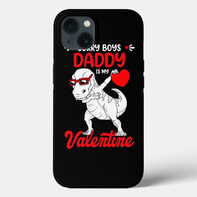 Coques Case-Mate iPhone Désolé Boys Daddy Valentine T rex Dinosaur Valenti (Verso)