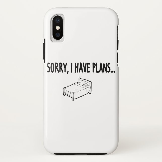 Coques Case-Mate iPhone Désolé, j'ai des projets (Dos)