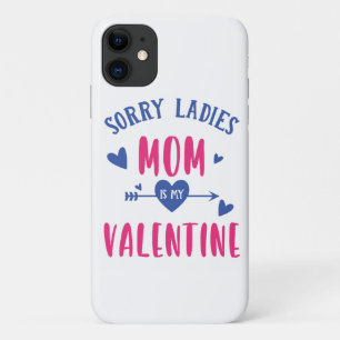 Case-Mate iPhone CASE DÉSOLÉ MESDAMES MAMAN EST MA SAINTE VALENTINE