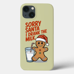 Case-Mate iPhone Case Désolé Père Noël J'Ai bu Le Lait Baby Costume de N