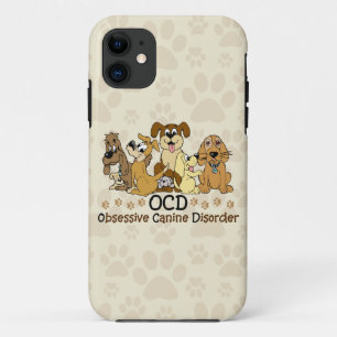 Coque iPhone 11 Désordre canin obsédant d'OCD