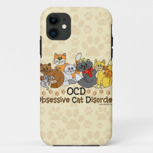 Coque Case-Mate Pour iPhone Désordre obsédant de chat d'OCD
