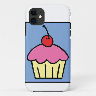 Coques Pour iPhone Dessert Clip Art Cupcake Glaçage Cerise Cartoon