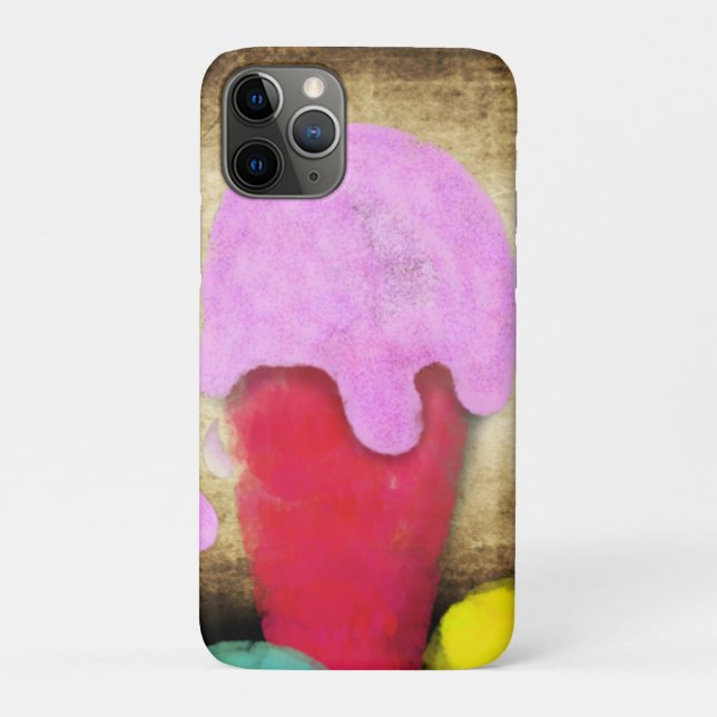 Coques Case-Mate iPhone dessert crème glacée (Dos)