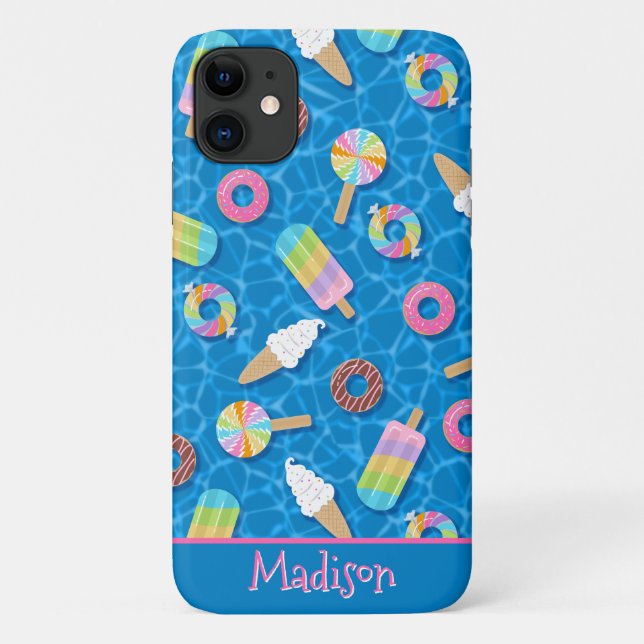Coques Case-Mate iPhone Desserts mignons (Dos)