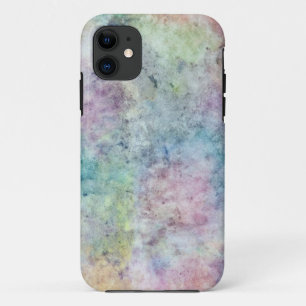 Coque Case-Mate Pour iPhone dessin abstrait de carte blanche d'aquarelle