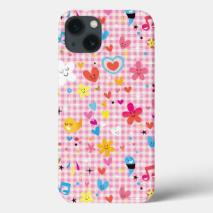 Coque Case-Mate iPhone dessin animé amusant rose motif