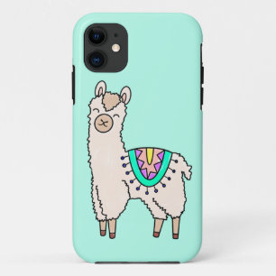 Case-Mate iPhone Case dessin animé de llama alpaga souriant
