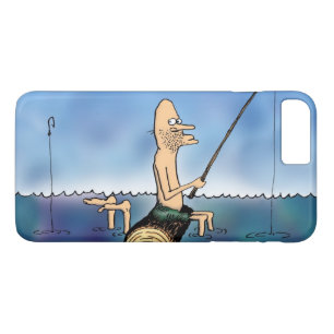 Coque Case-Mate Pour iPhone Dessin animé de pêche jour étrange